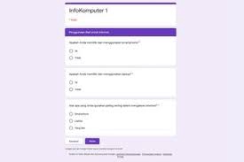 Entri Data - JASA PEMBUATAN GOOGLE FORM - 3