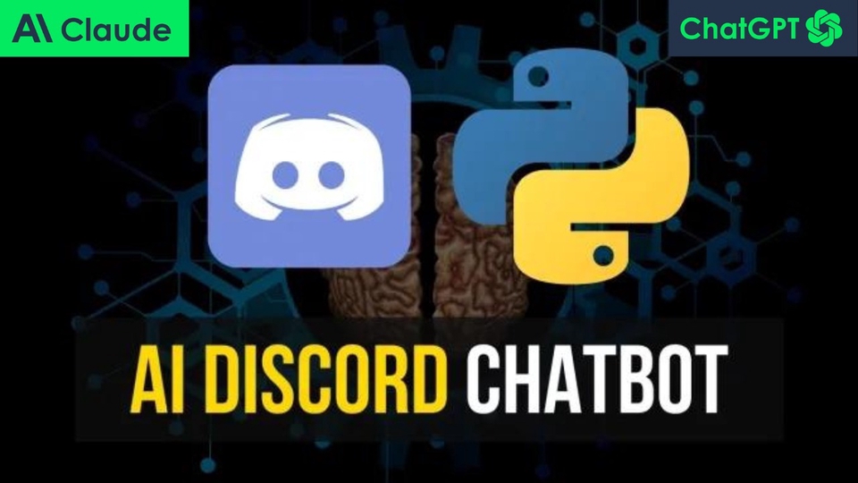 Chatbot - สร้าง Chatbot (แชทบอท) AI Discord รองรับ ChatGPT และ Claude AI รองรับคำสั่ง Prompt ภาษาไทย - 1