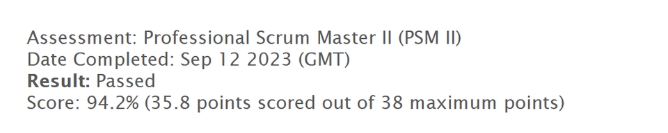 ผู้เชี่ยวชาญให้ความรู้เฉพาะด้าน - ติวสอบ PSMI / PSMII / PSPOI เพื่อใช้ในการทำงานในตำแหน่ง Agile Coach, Scrum Master, Product Owner - 7