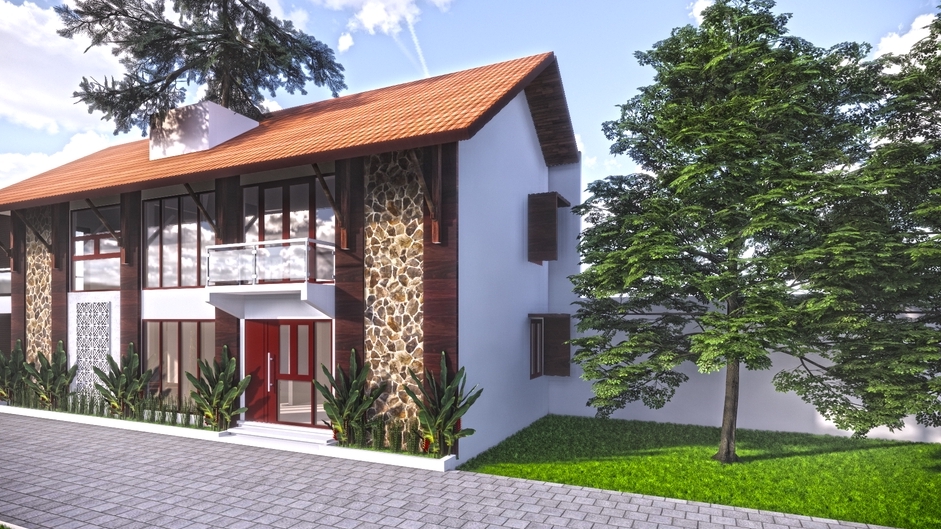 3D & Perspektif - Jasa Gambar Kerja (Drafter) CAD Arsitektur & Struktur - 3