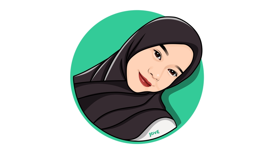 Gambar Potret - DESAIN VECTOR ART SELESAI DALAM 1 HARI - 2