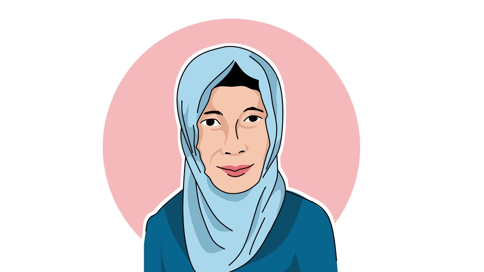 Gambar dan Ilustrasi - ILLUSTRASI VECTOR WAJAH/KARTUN - 7