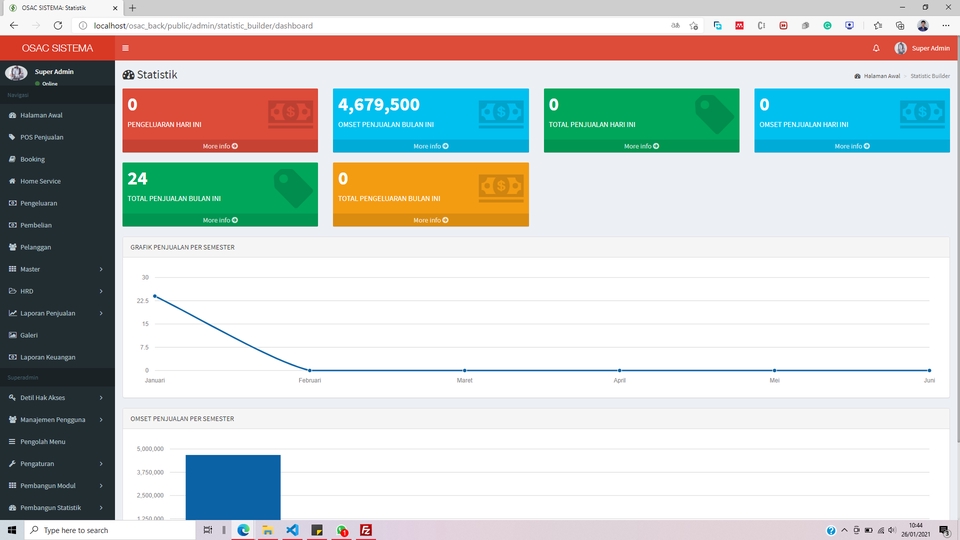 Web Development - Pembuatan Aplikasi Web untuk Berbagai Keperluan dengan Framework CodeIgniter/Laravel - 5