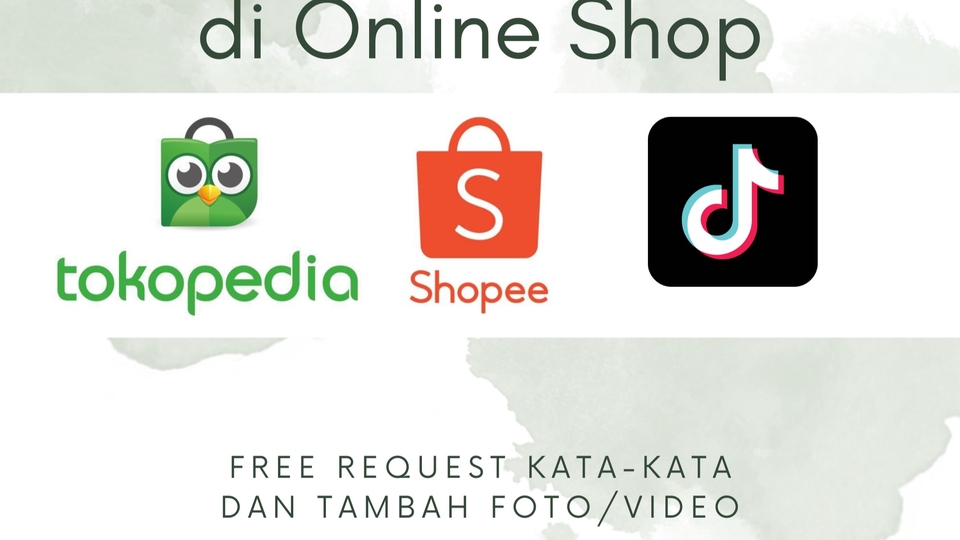 Memberi Review - JASA REVIEW ULASAN POSITIF & RATING BINTANG 5 PRODUK DI MARKETPLACE (TOKOPEDIA, SHOPEE, TIKTOK) - 1