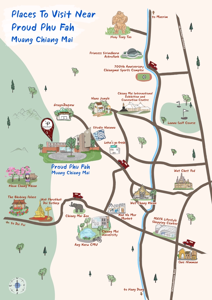 วาดแผนที่ - รับวาดแผนที่ แผนผัง Map&Plan  - 22