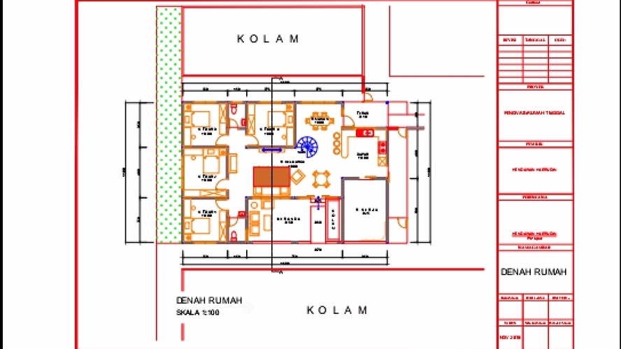 CAD Drawing - CAD DRAWING / GAMBAR BANGUNAN - 1