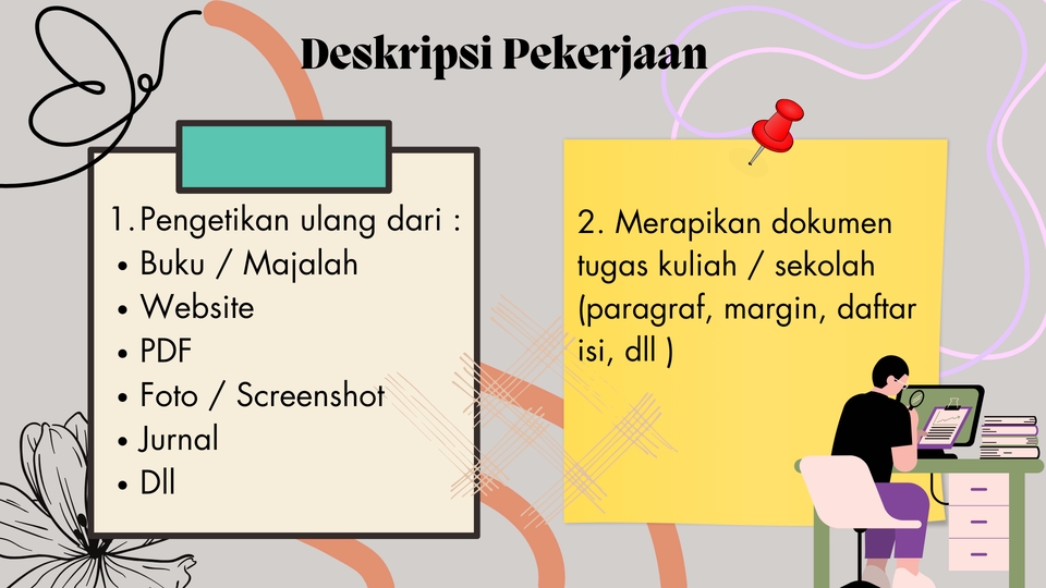 Pengetikan Umum - Jasa Ketik, Merapikan dokumen (daftar isi, paragraf, dll) - 3