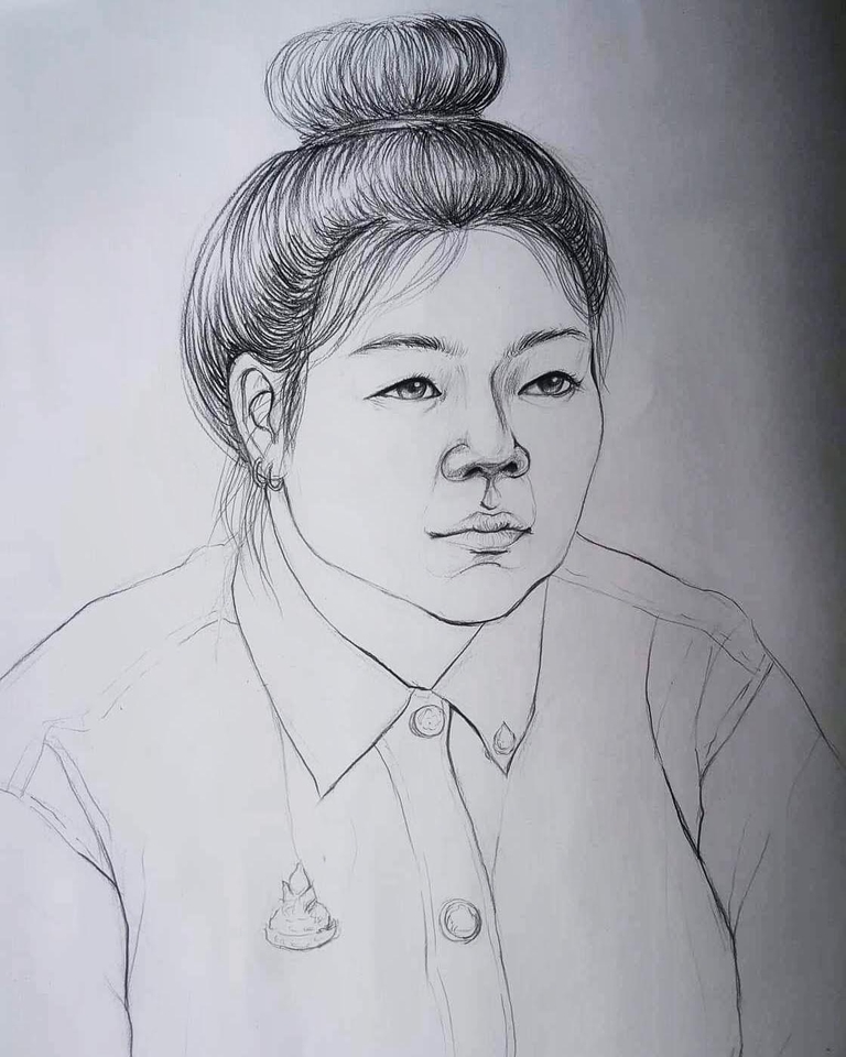 วาดภาพเหมือน Portrait - รับวาดภาพคนเหมือน สีน้ำ สีไม้ portrait ภาพประกอบ คน สัตว์เลี้ยงดอกไม้ อาหาร หรือวิว - 3