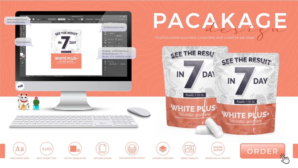 Label & Packaging - ออกแบบกล่อง บรรจุภัณฑ์เ มืออาชีพ/ทำงานไว/มีประสบการณ์ - 24