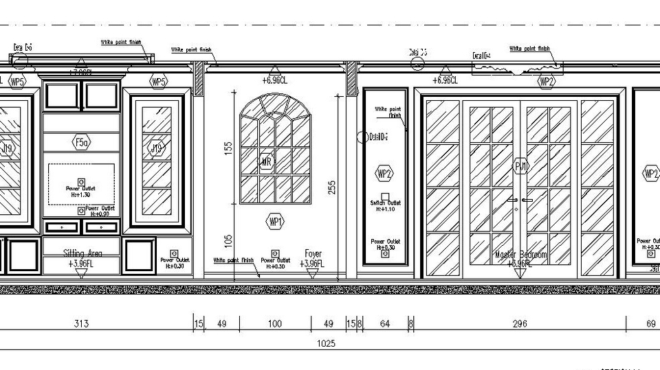 CAD Drawing - JASA GAMBAR 2D CAD INTERIOR & FURNITURE - 1