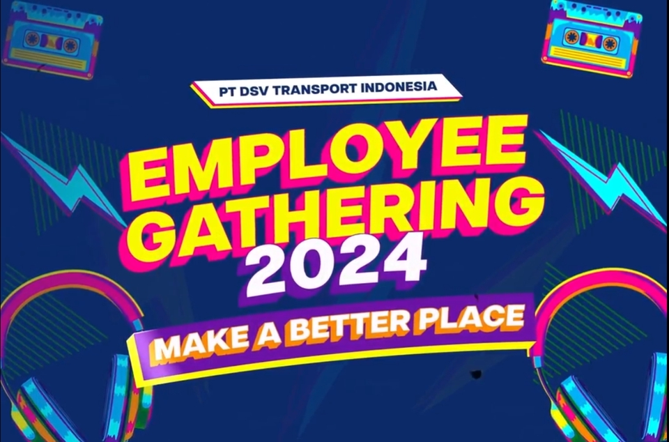 Jasa pembuatan motion graphic untuk event perusahaan dengan tema "Employee Gathering 2024".