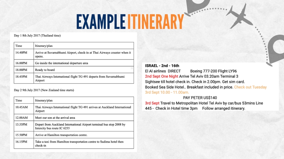 วางแพลนเที่ยว - รับทำแผนการเดินทาง itinerary/trip planner และขอ Visa ทั่วโลก โดยผู้มีประสบการณ์ด้านทางท่องเที่ยว - 4