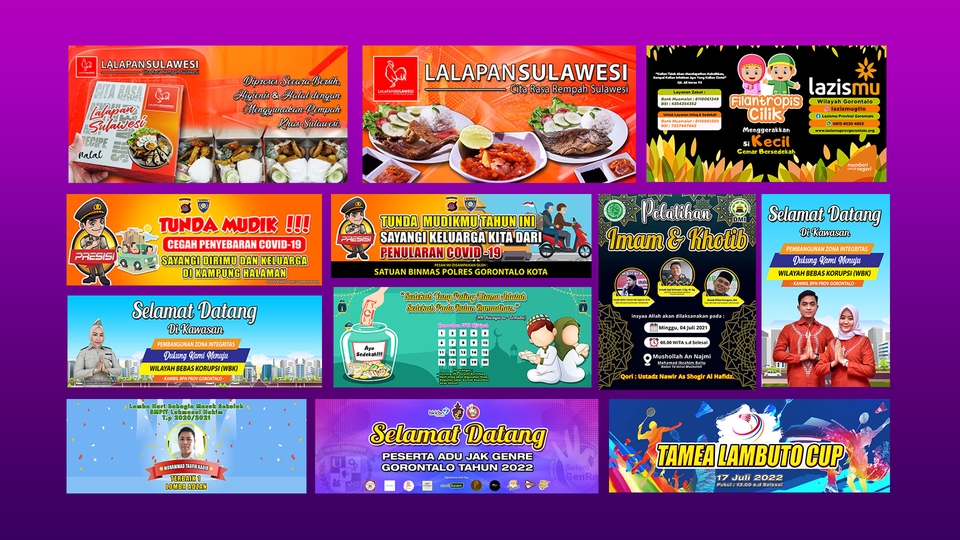 Banner Online - DESAIN BANNER ONLINE/OFFLINE (Cocok Untuk Sosial Media & Cetak) - 4