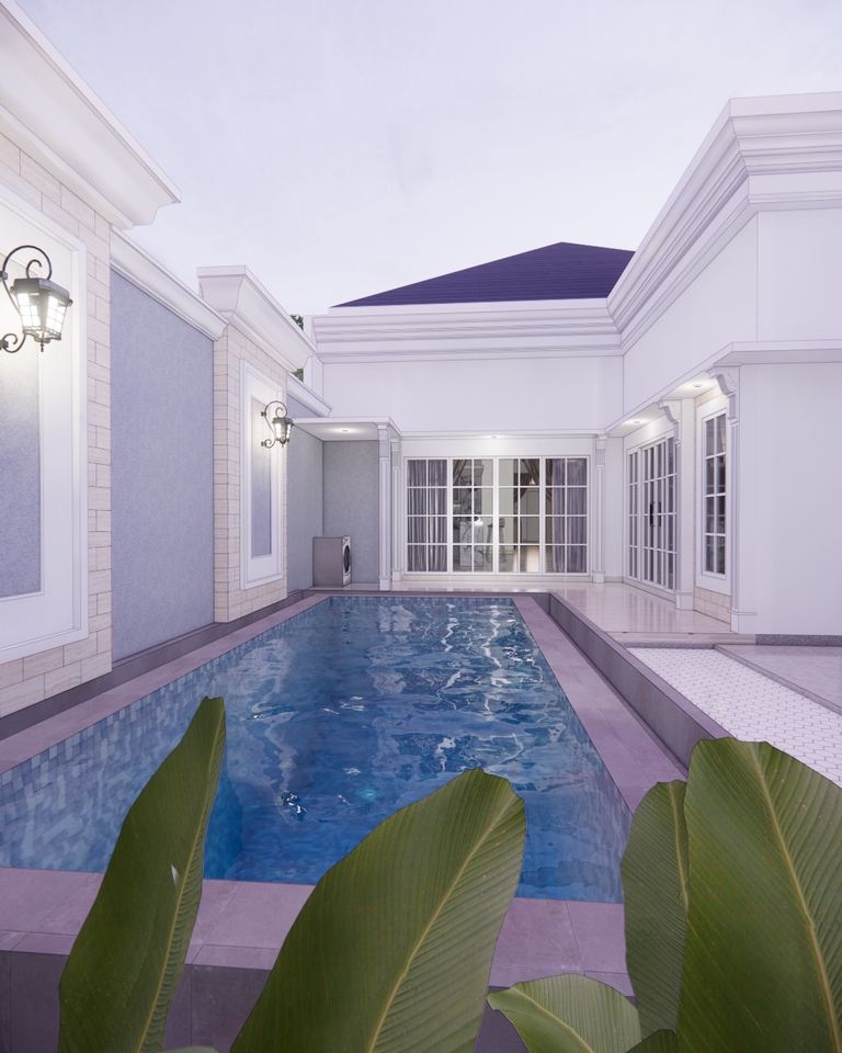 3D & Perspektif - Desain Interior dan Eksterior Rumah Tinggal - 5