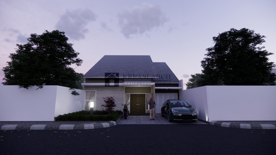 3D & Perspektif - Desain, Rendering, Rumah 3D Eksterior dan Interior  - 3