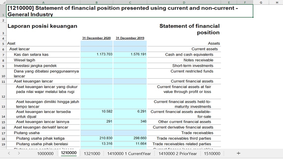 Entri Data - Input Data Penelitian Topik Akuntansi dari Laporan Keuangan Perusahaan Terbuka di IDX/BEI (Cepat) - 4