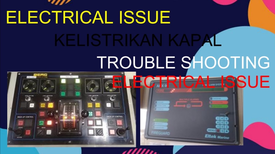 Technical Support - konsultasi electrical issues kapal-kapal - 1