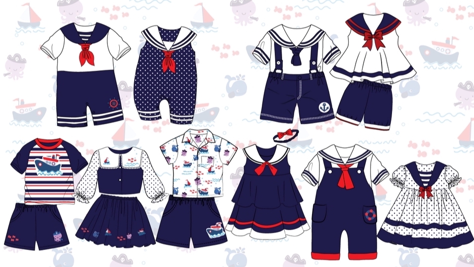วาด/ออกแบบแพทเทิร์นเสื้อผ้า - รับออกแบบลายผ้า ลายปัก ลายสกรีน ออกแบบเสื้อผ้าตามconcept - 3