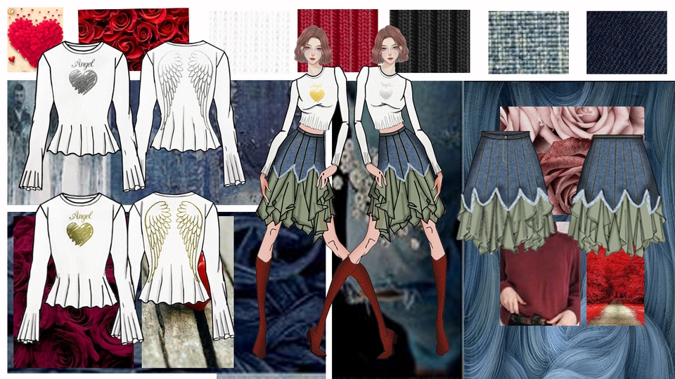 วาด/ออกแบบแพทเทิร์นเสื้อผ้า - รับงาน ออกแบบ Fashion Design แนว working / Street wears ทั้งชาย และ หญิง - 20