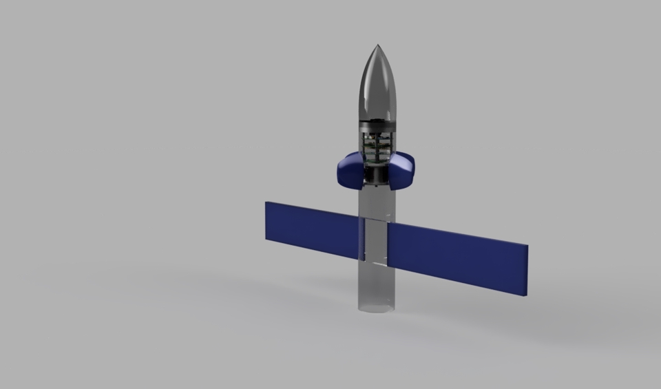 ทำโมเดล 3D - Cansat satellite 3D Design for Prototype - 32