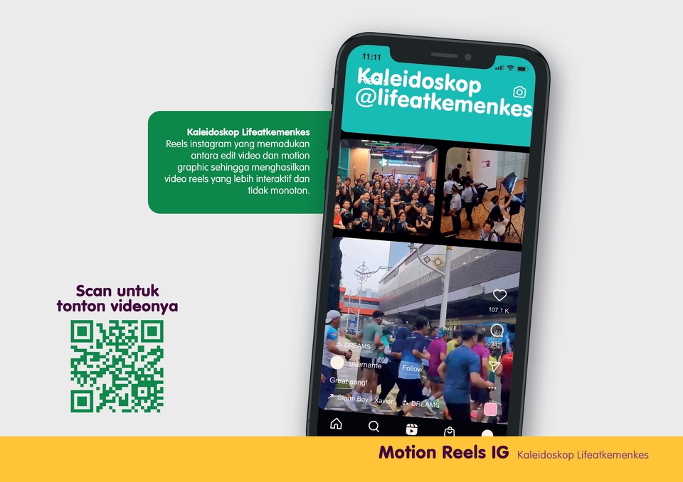 Jasa pembuatan motion graphic untuk iklan produk dengan animasi yang menarik dan unik.