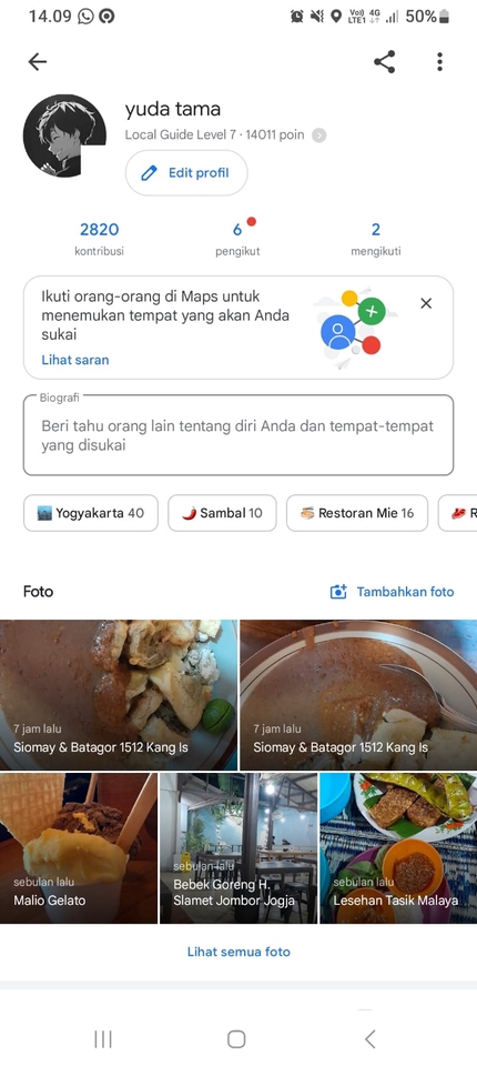 Jasa ulasan Google Bisnis, jasa review Google Maps, jasa rating Google Maps, jasa review Google My Business, jasa ulasan Google Maps - Ulasan Google My Business dengan gambar screenshot profil Google Maps