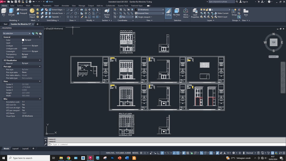Jasa drafter interior murah, desain ruangan dengan autocad profesional.