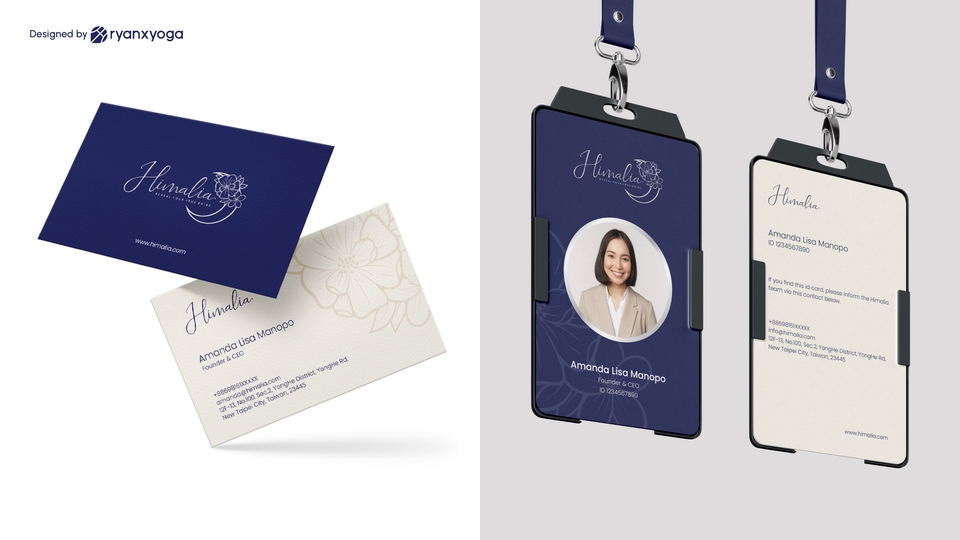 Digital Printing - Desain Kartu Nama, ID Card, Kop Surat & Amplop - Bebas Revisi Sampai Jadi - 14