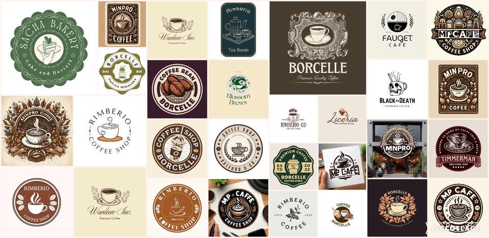 Logo - รับออกแบบLOGO หลากหลายสไตล์ตามสั่งได้ดั่งใจ รับออกแบบและตัดต่อทุกชนิด - 6