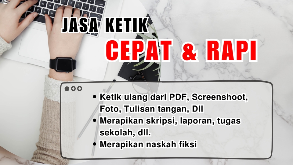 Pengetikan Umum - Pengetikan Ulang dari JPG, PDF, Scan, dll ke Doc - 1