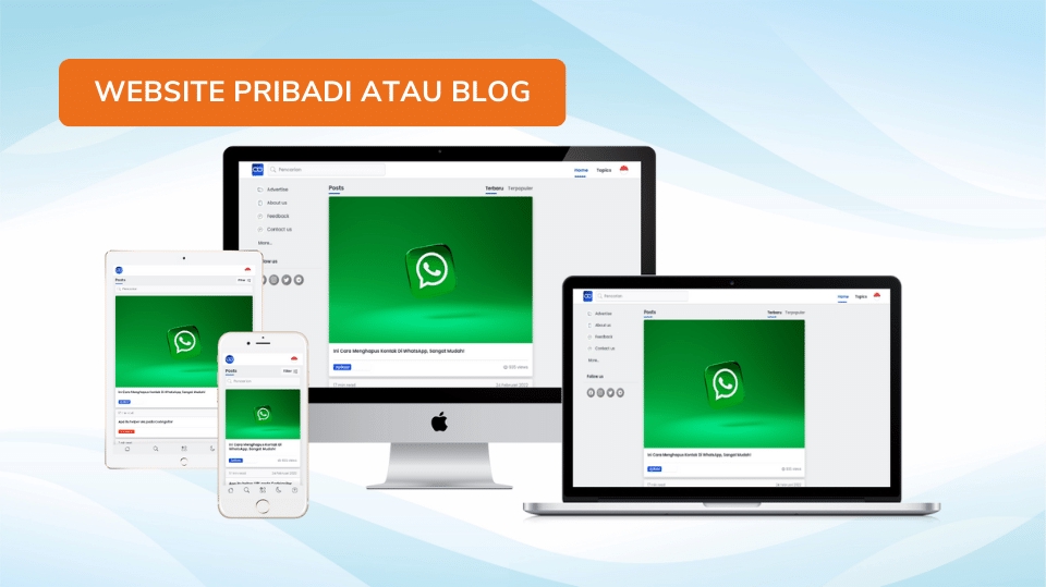 Web Development - Jasa Pembuatan Website Perusahaan, Berita, Toko Online, Landing Page, Donasi dan Custom Website - 19