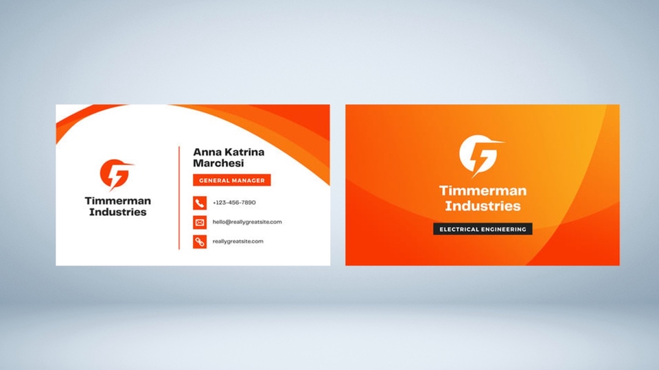 สื่อสิ่งพิมพ์และนามบัตร - ออกแบบนามบัตร Business Card - 11