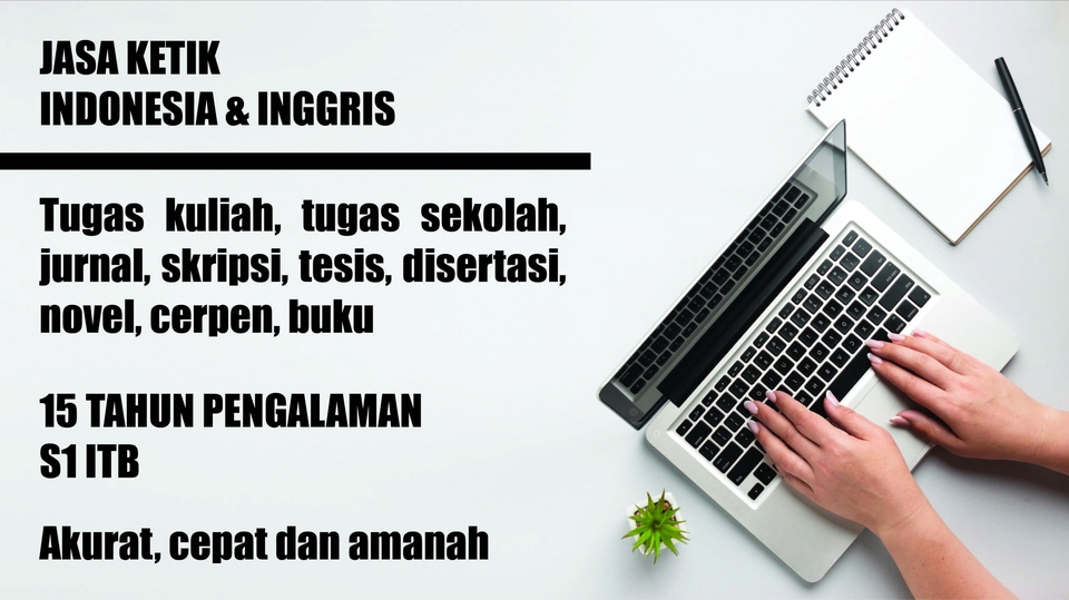 Pengetikan Umum - Jasa Ketik, Mengetik - 1