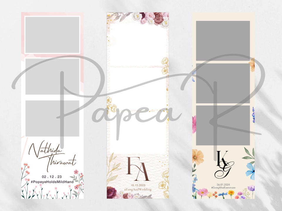ทำ Giveaway - ออกแบบ PhotoBooth , Photo Frame ต่างๆ งานEvent, Wedding, Birthday ออกแบบงานไว งานสวย - 8