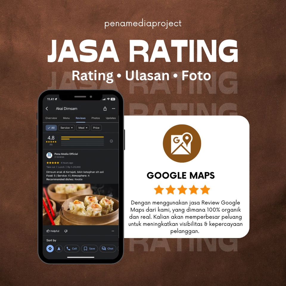 Memberi Review - Jasa Rating Bisnis/Toko/Lokasi di Google Maps - 3