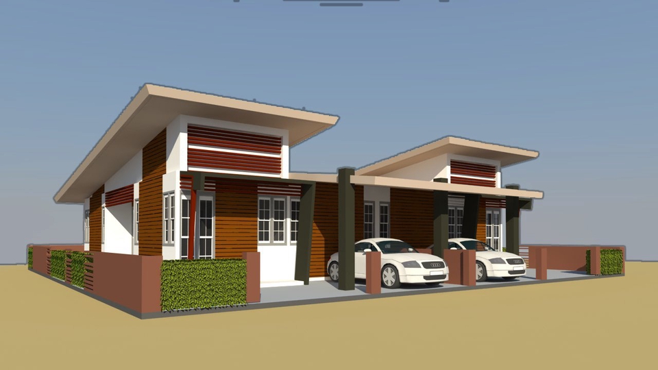 3D Perspective - 3D SketchUP Perspective - 1