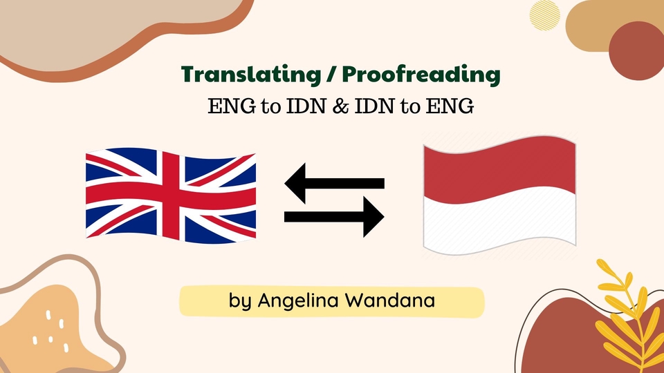 Penerjemahan - Menerjemahkan Dokumen Bahasa Indonesia ke Bahasa Inggris (IDN -> ENG) - 1