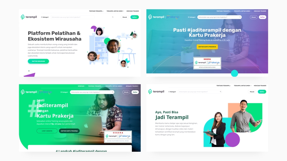 Desain Web - Pro Design Web Company Profile, Landing Page, Dashboard - - 1