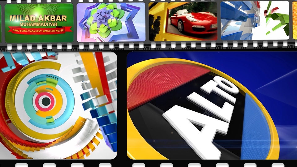 Jasa Membuat Video Animasi 3D dan 2D - Jasa pembuatan visual animasi 2D & 3D intro/outro logo, bumper & Looping