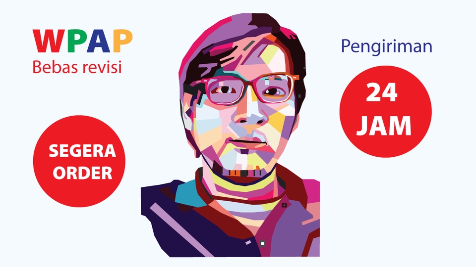 Gambar Potret - WPAP Jadi 1 Hari - 2