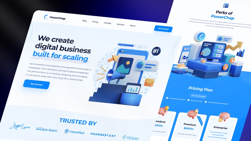 UI & UX Design - UI/UX Website Design - CLEAN UI, PROFESSIONAL & UNLIMITED REVISI - 4