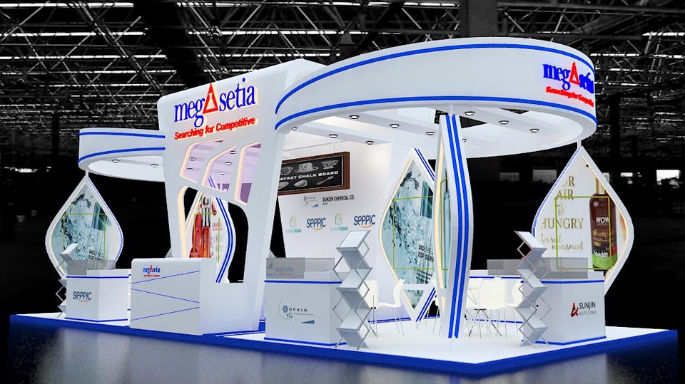 3D & Perspektif - Exhibition/stall Booth Design - 1