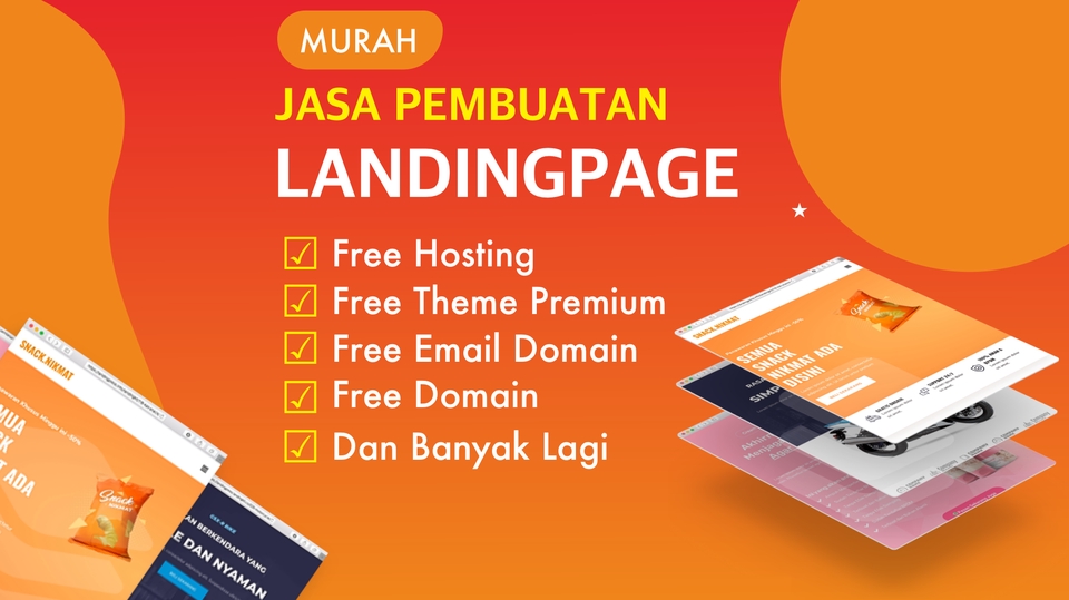 Web Development - Jasa Pembuatan Landingpage Murah - 1