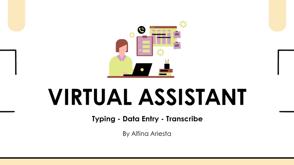 Jasa Virtual Assistant/Sekertaris Terbaik & Terpercaya - Virtual Assistant for Data Entry dan Pengetikan