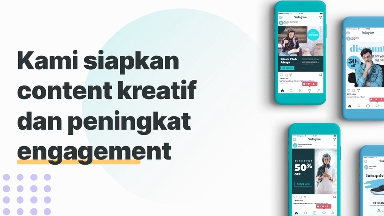 Banner Online - Desain Feed Instagram Kreatif Full 1 Bulan - 5