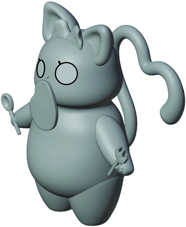 ทำโมเดล 3D - สร้างโมเดล 3D เพื่อใช้ในการผลิตตามแบบ - 9