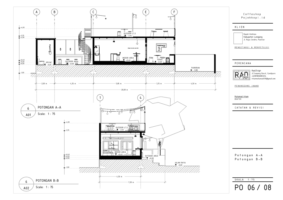 CAD Drawing - JASA GAMBAR KERJA 1-3 HARI JADI - 7