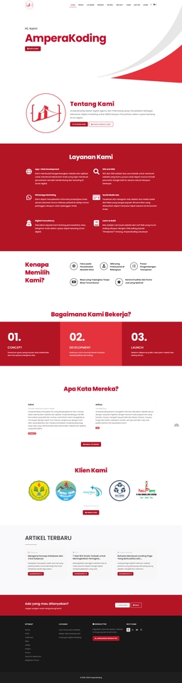 Web Development - Website WordPress Landing Page, Company Profile, E-Commerce Toko Online - 7