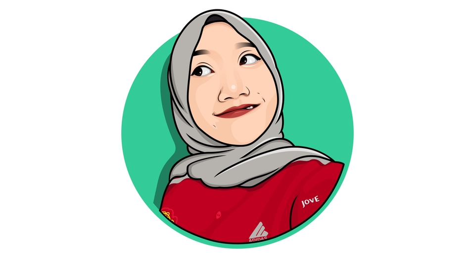 Gambar Potret - DESAIN VECTOR ART SELESAI DALAM 1 HARI - 3