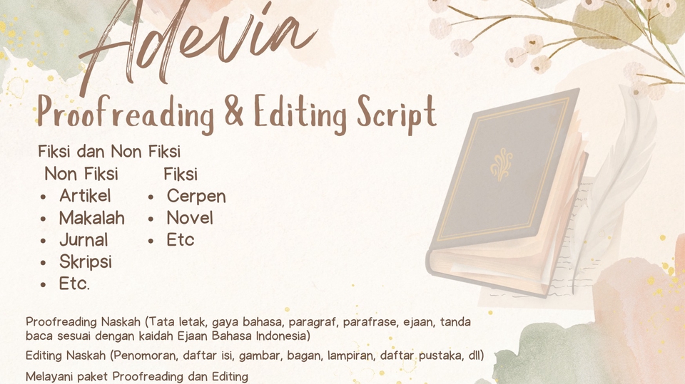 Jasa Parafrase Online Termurah - Tinjau dan Edit Naskahmu disini! Jasa Proofreading dan Editing Naskah.